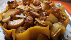 Aumônière aux pommes et pignons