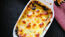 Gratin de Chérie au chèvre