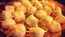 Truffes au chocolat Blanc & soupçon de cannelle ( ou vanille)