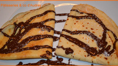 Crêpes saveur orange /chocolat noir