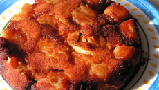Gâteau tatin renversé