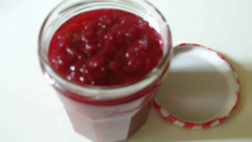 Confiture de pétales de rose