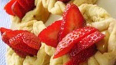 Tartelettes de manioc aux fraises