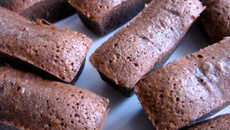 Financier au chocolat