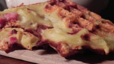 Gaufres pommes de terre raclette