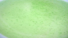 Velouté de courgette et kiri