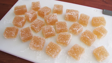 Pates de fruits aux poires William