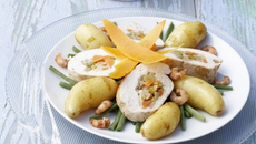 Ratte du Touquet et chapon farci