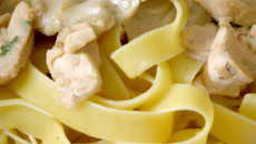 Tagliatelles au poulet