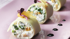 Cannellonis épinards et noix au St Môret®