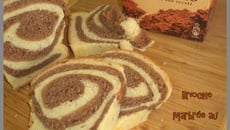 Brioche marbrée et moelleuse