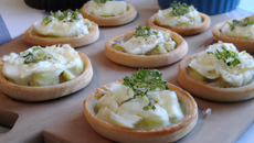 Tartelettes aux pommes de terre et Boursin