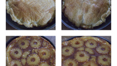 Tarte tatin à l'ananas