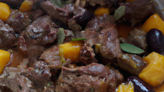 Tajine d'agneau aux coings