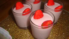 Panacotta barbe à papa