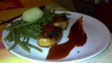 Bouchées de poulet frites