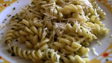 Des pâtes au pistou