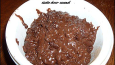 Risotto chocolat-caramel