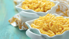 Gratin de pâtes au poulet et champignons