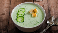 Gaspacho de concombre express