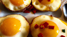 Œufs pochés à l'espagnole