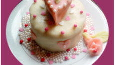 Cupcakes cœur en mini-pièce montée