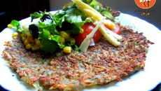 Galette de pomme de terre sans œufs