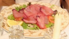 Carpaccio de thon aux 5 baies