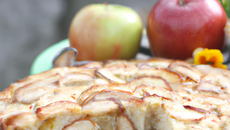 Cake rapide pommes-châtaigne