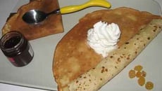 Crêpes sucrées légères