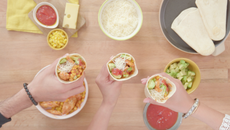 Tortilla Pockets au poulet et à l'avocat