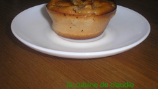 Mini cakes moelleux pomme cassis