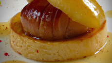 Pomme Gala au foie gras et Cognac