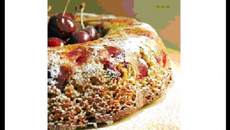 Gâteau aux cerises classique