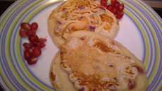 Pancakes à la grenade