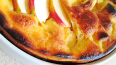 Clafoutis aux pommes maison