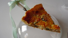 Tarte courgettes & mozzarella