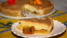 Tarte biscuitée aux mirabelles