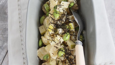 Salade de pommes de terre aux accents japonais