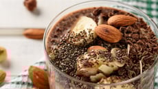 Pudding de chia banane & cacao