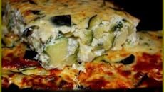 Flan de courgettes et camembert