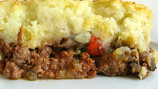 Hachis parmentier aux légumes du sud