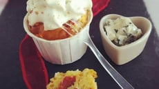 Cupcakes chorizo & chantilly au roquefort