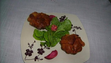 Mini cake aux saucisses de volaille