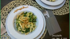 Orecchiette aux pousses de navet, plat typique des Pouilles