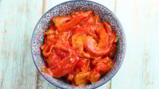 Salade de poivrons rouges