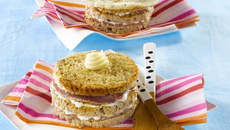 Double-croque au délice de tonka