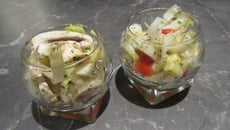 Petites verrines d'endives