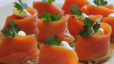 Bouchées au saumon fumé