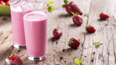 Smoothie à la fraise au Companion